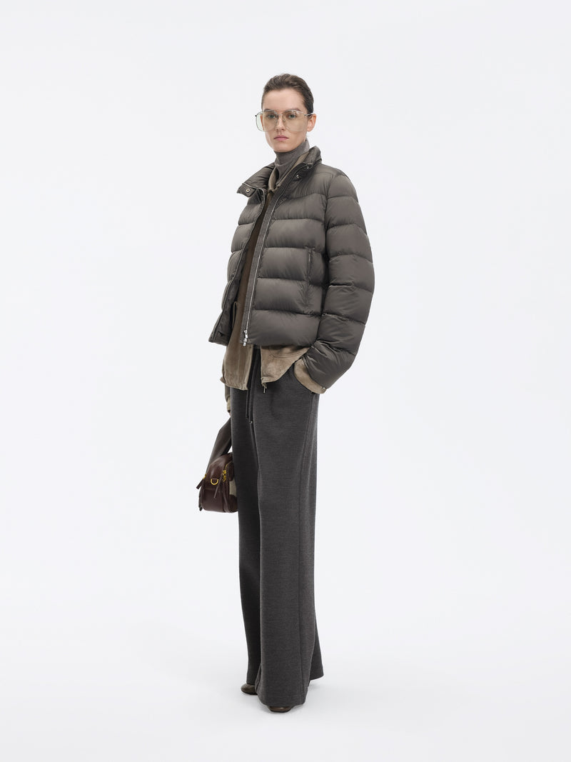Jacket / JNBY Short Down Puffer with Stand Collar