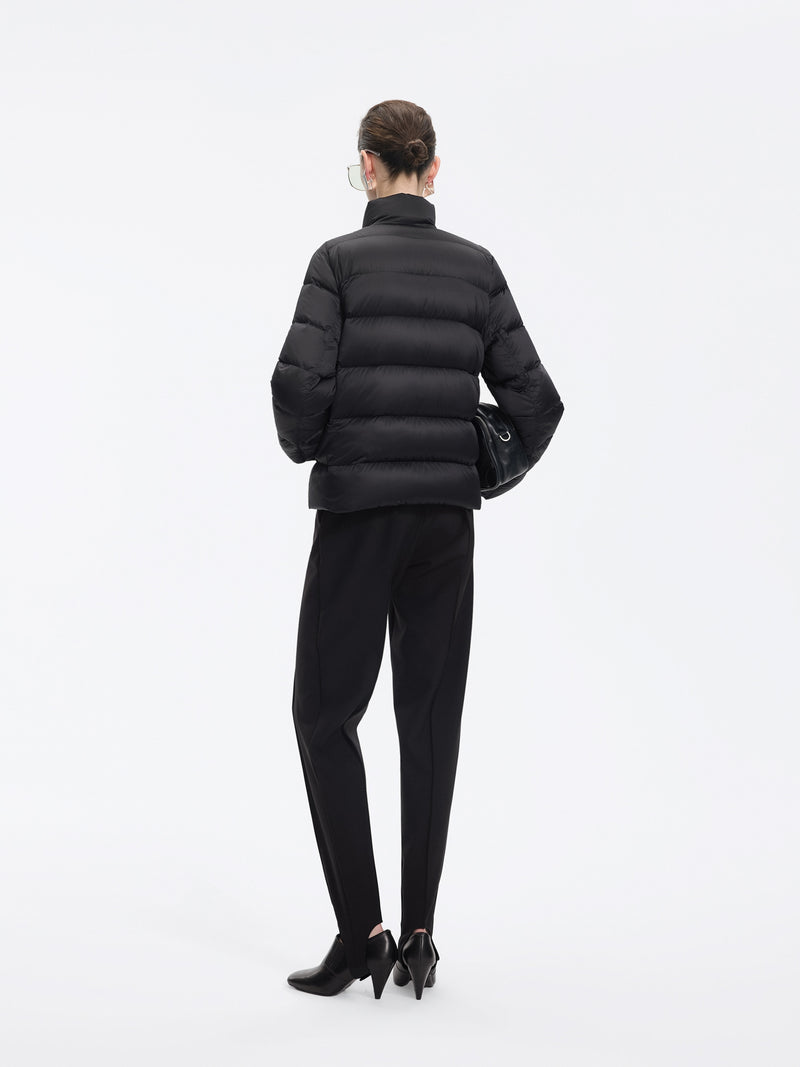 Jacket / JNBY Short Down Puffer with Stand Collar