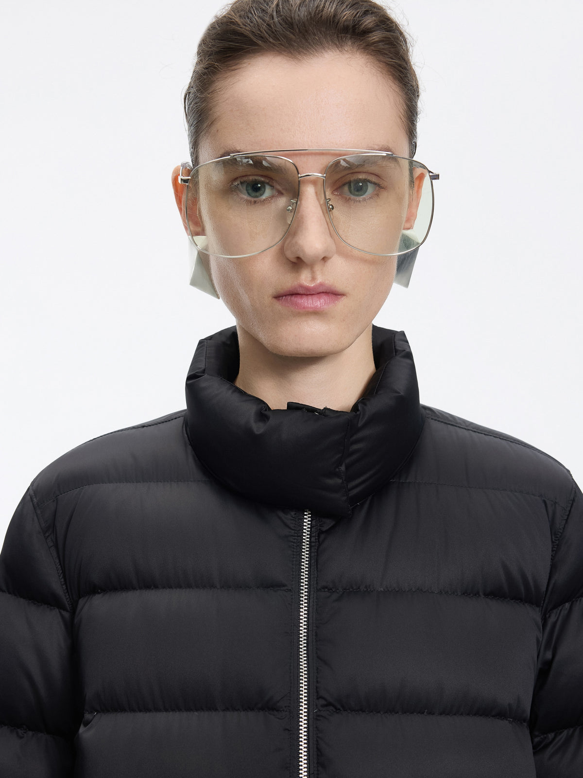 Jacket / JNBY Short Down Puffer with Stand Collar