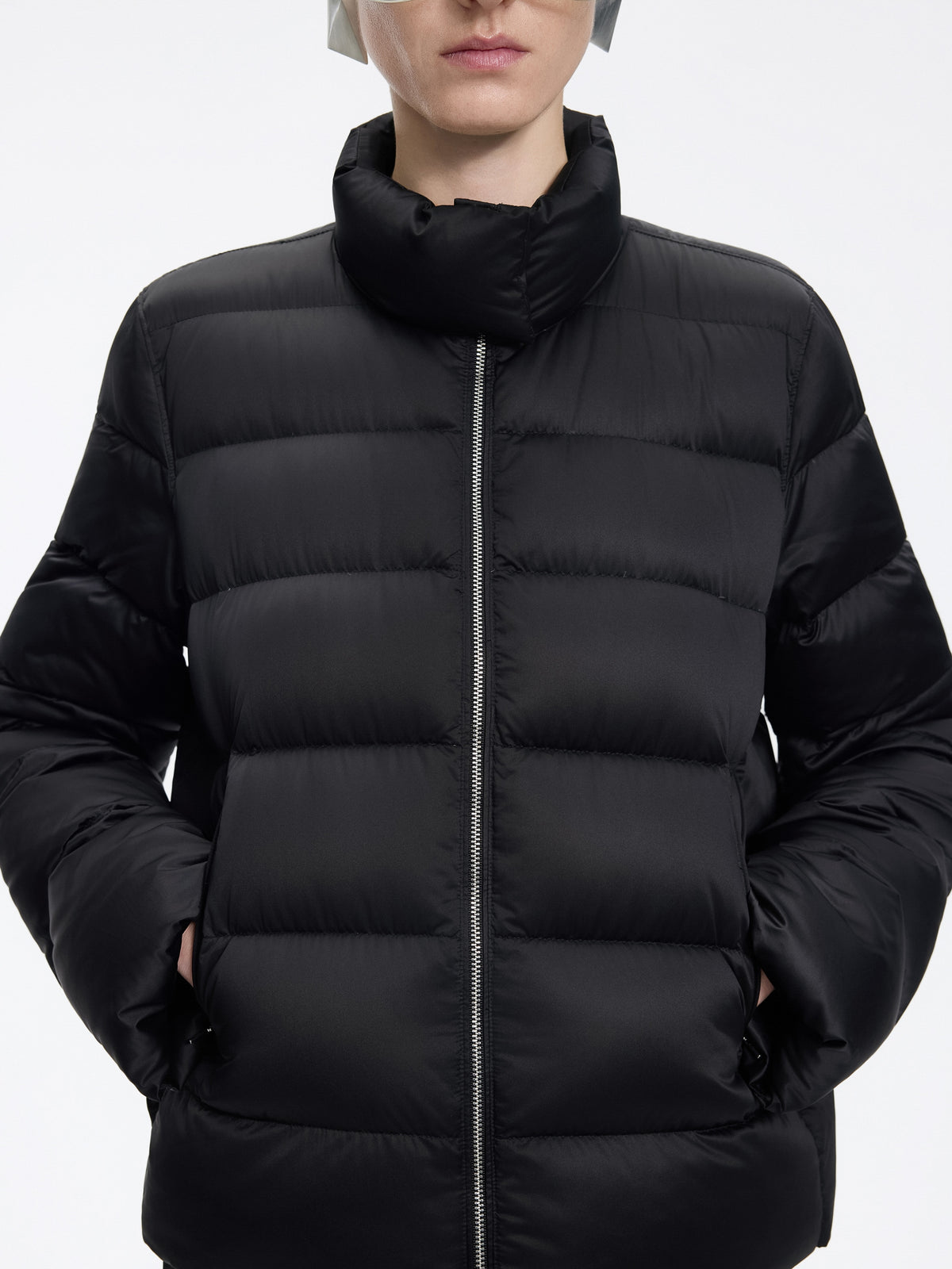 Jacket / JNBY Short Down Puffer with Stand Collar