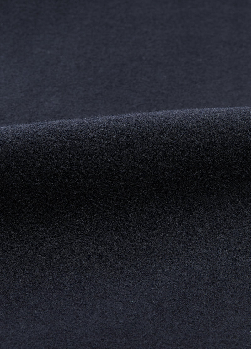 Jacket / JNBY Oversized Wool Blend Double-Face Coat Black-2