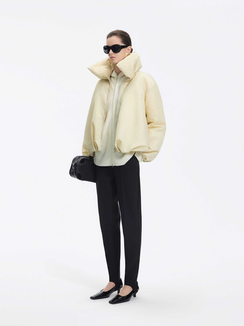 Jacket / JNBY Recycled Nylon Down Puffer White-2