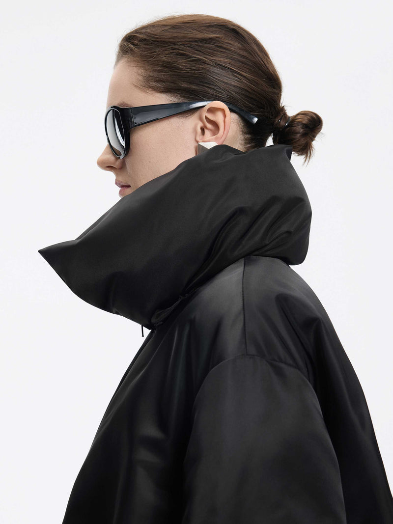 Jacket / JNBY Recycled Nylon Down Puffer Black-1