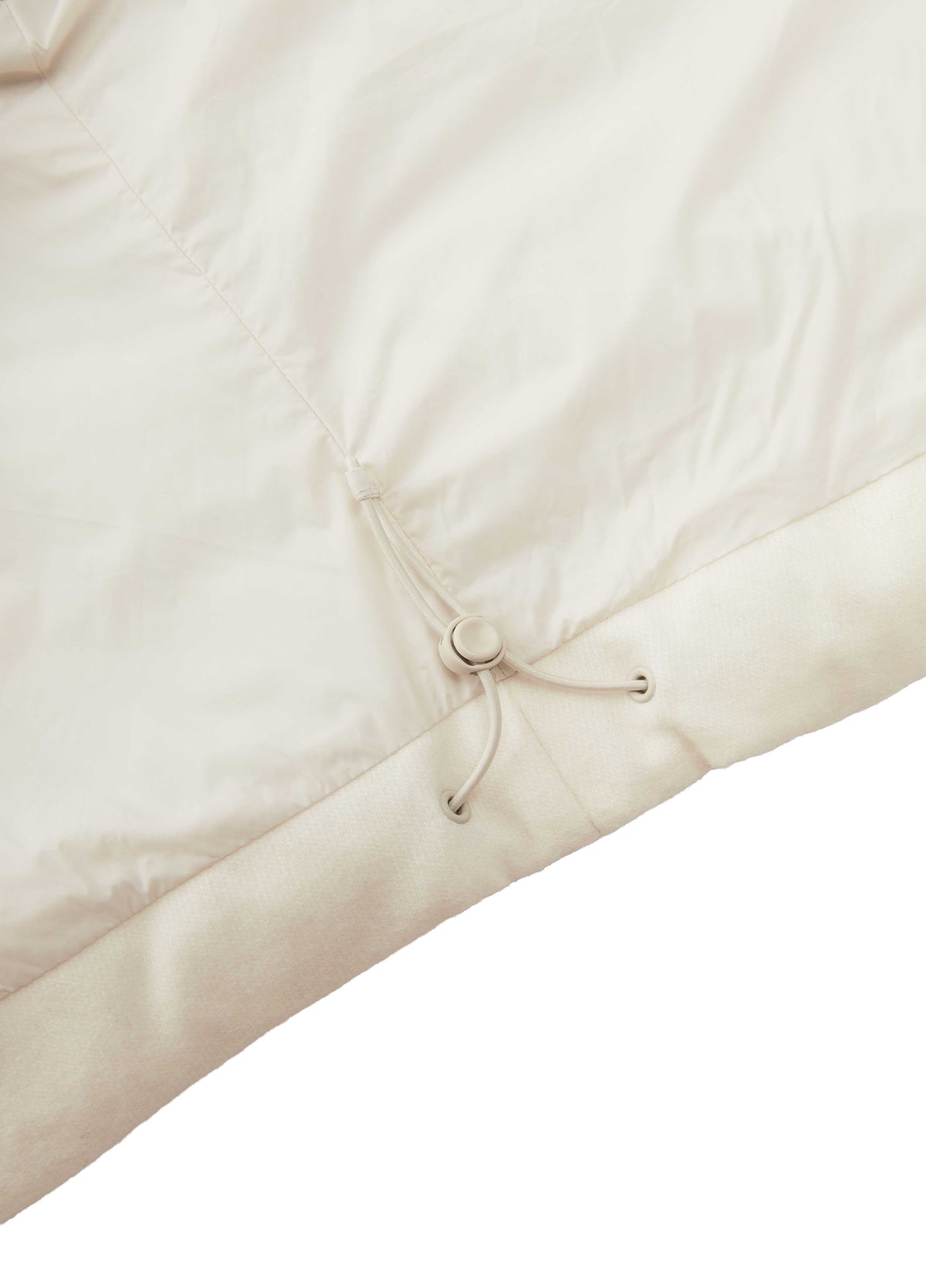 Jacket / JNBY Wool Cashmere Down Puffer Cream White-2