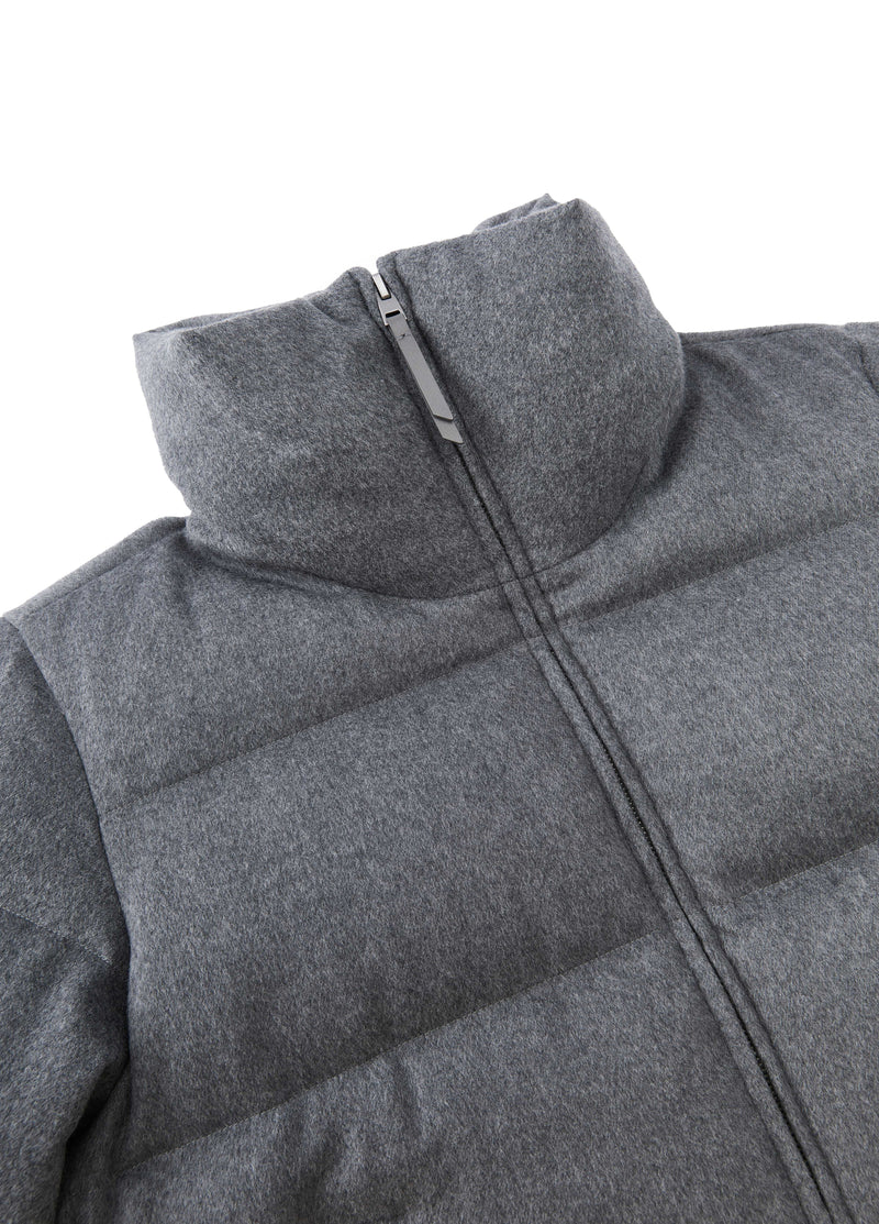 Jacket / JNBY Wool Cashmere Down Puffer Heather Grey-3