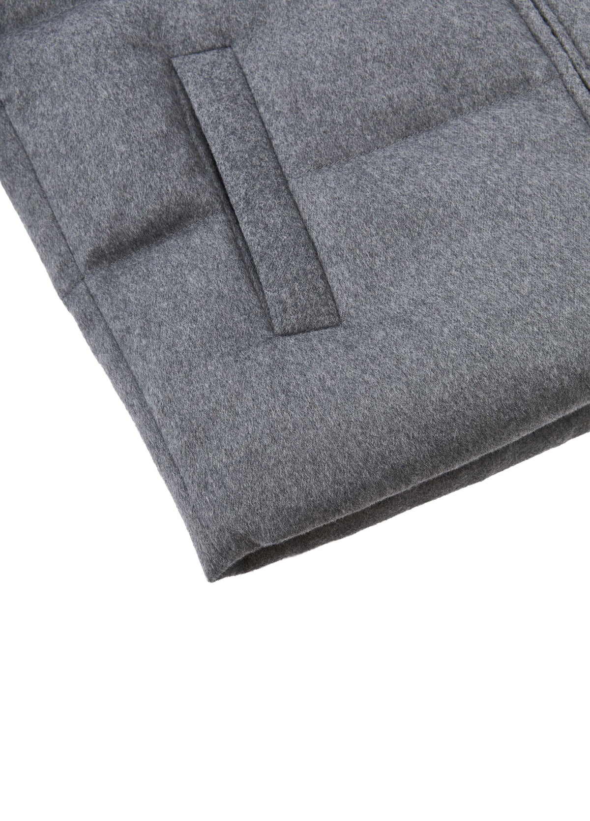 Jacket / JNBY Wool Cashmere Down Puffer Heather Grey-3