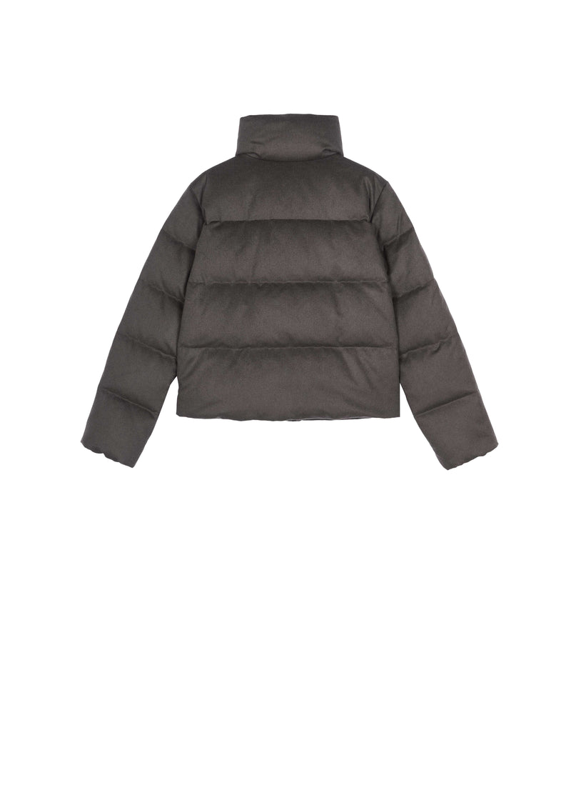 Jacket / JNBY Wool Cashmere Down Puffer Cast Iron Grey-1