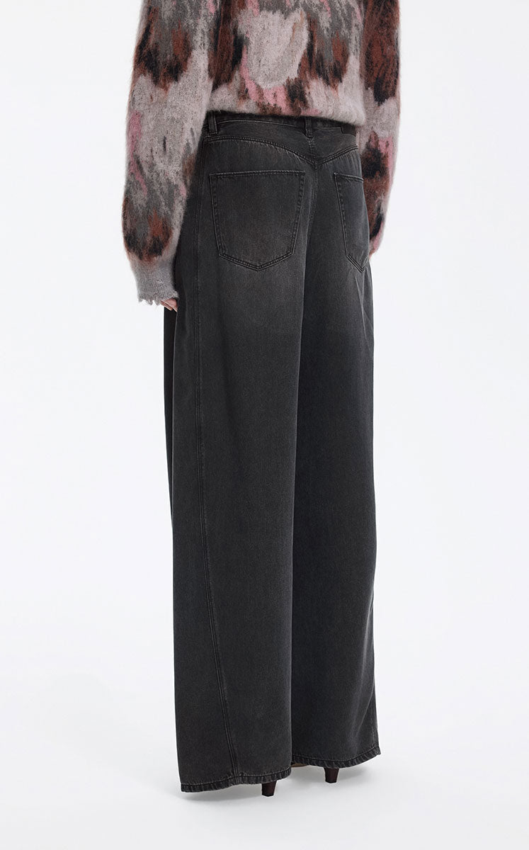 Jeans / JNBY Lyocell Banana Cut Wide Leg Jeans