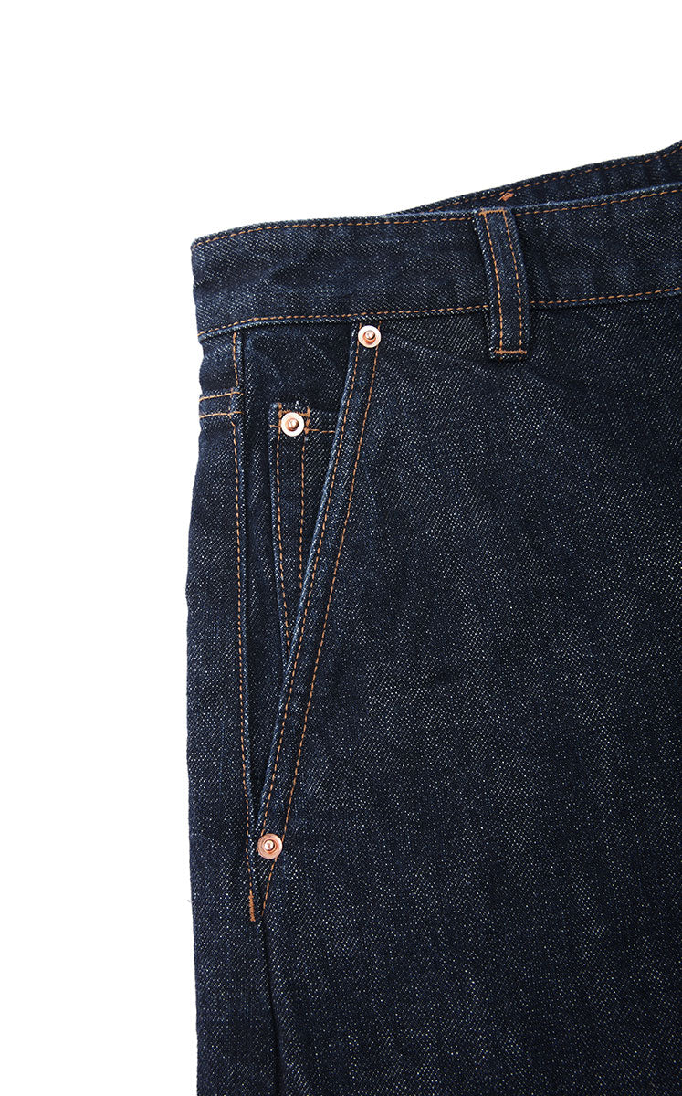 Jeans / JNBY Straight Leg Cuffed Denim Pants