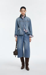 Jeans / JNBY Banana Fit Cropped Color Denim Pants