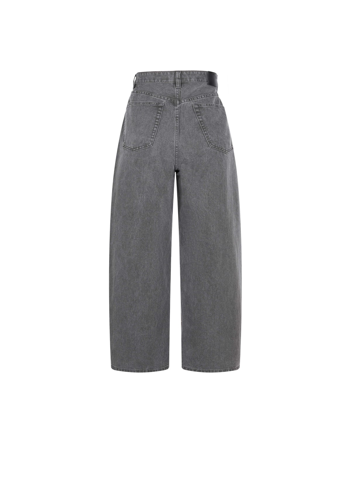 Jeans / JNBY Imported Cotton Banana Cut Denim Trousers Carbon Black-2