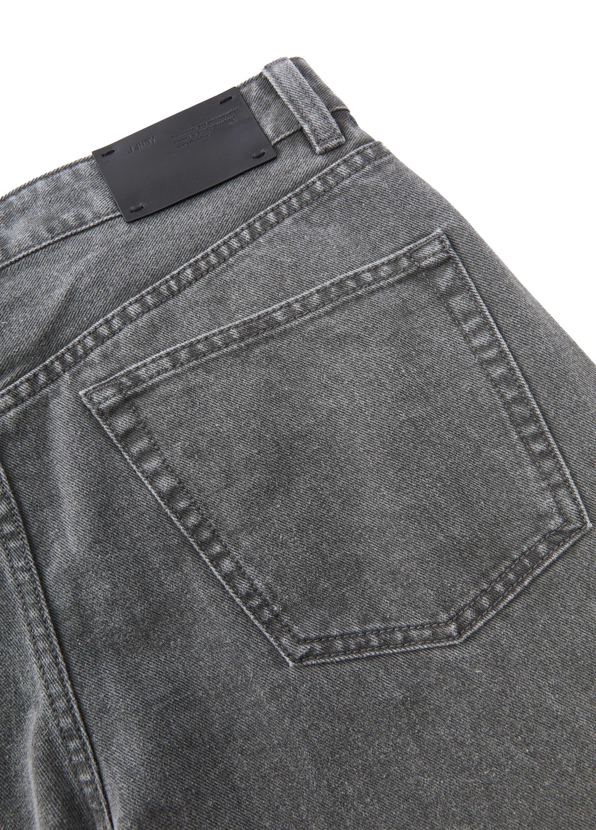 Jeans / JNBY Imported Cotton Banana Cut Denim Trousers Carbon Black-2