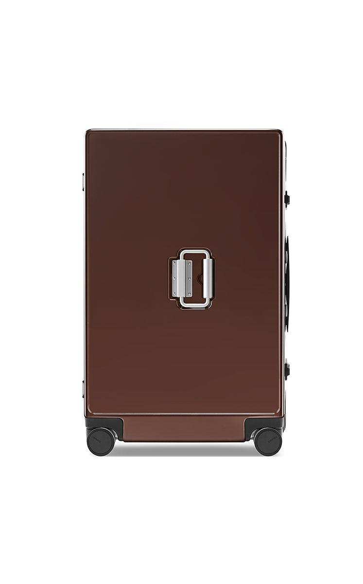 Luggage / JNBY Polycarbonate Hard Shell Travel Suitcase brown-8
