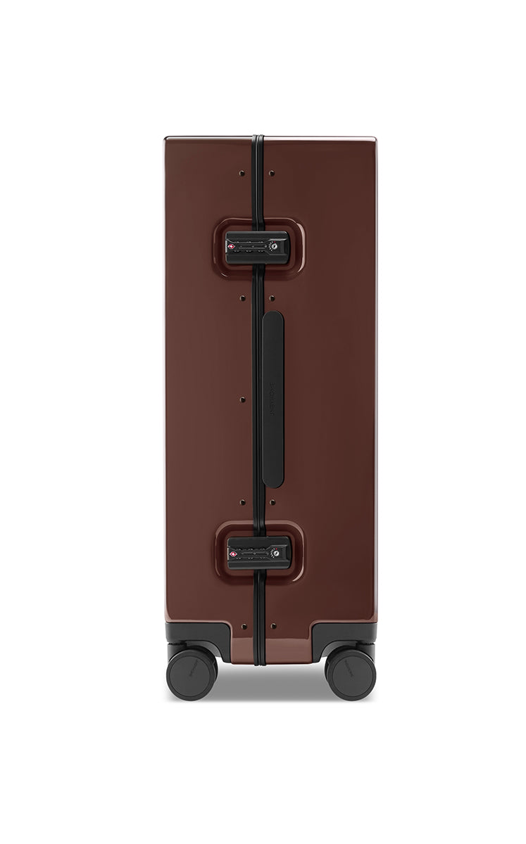 Luggage / JNBY Polycarbonate Hard Shell Travel Suitcase brown-8