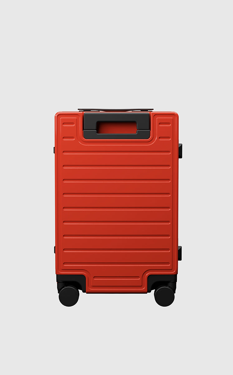 Luggage / JNBY Polycarbonate Hard Shell Travel Suitcase purplish red-6