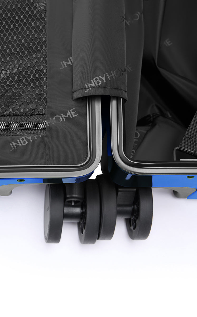 Luggage / JNBY Polycarbonate Hard Shell Travel Suitcase sapphire blue-1