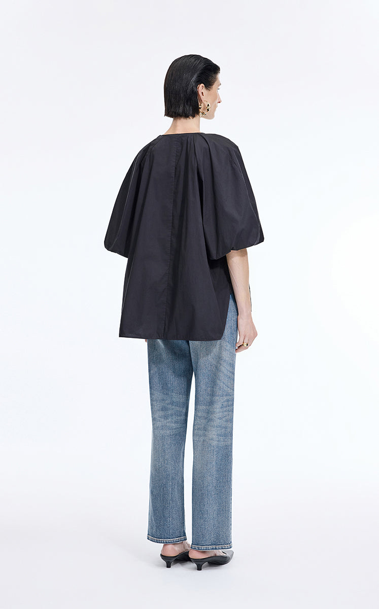 Pants / JNBY Classic Straight-Leg Denim Jeans