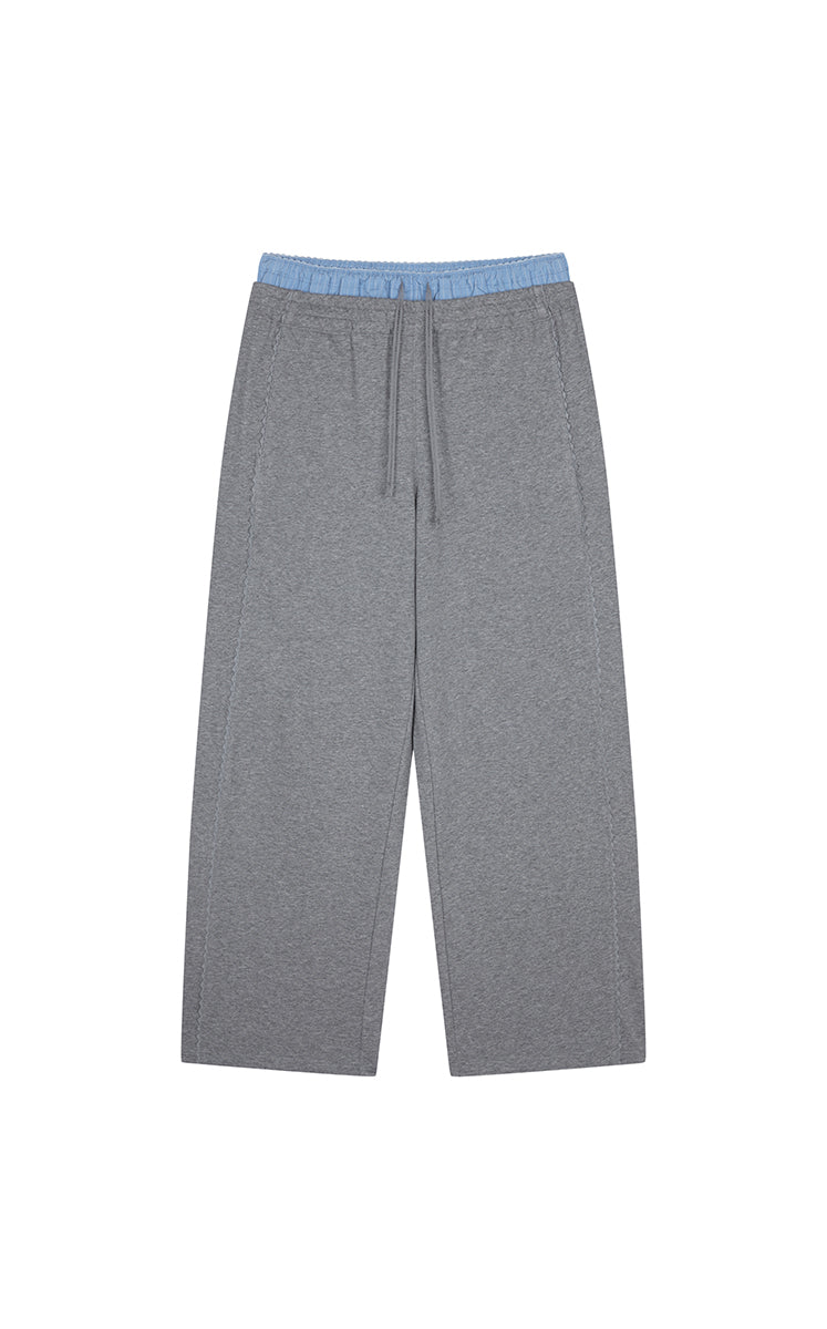 Pants / JNBY Double Waist Wide-Leg Long Pants