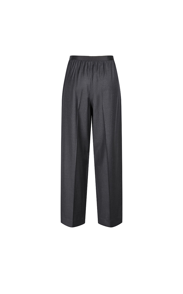 Pants / JNBY Elastic-Waist Straight-Leg Long Pants