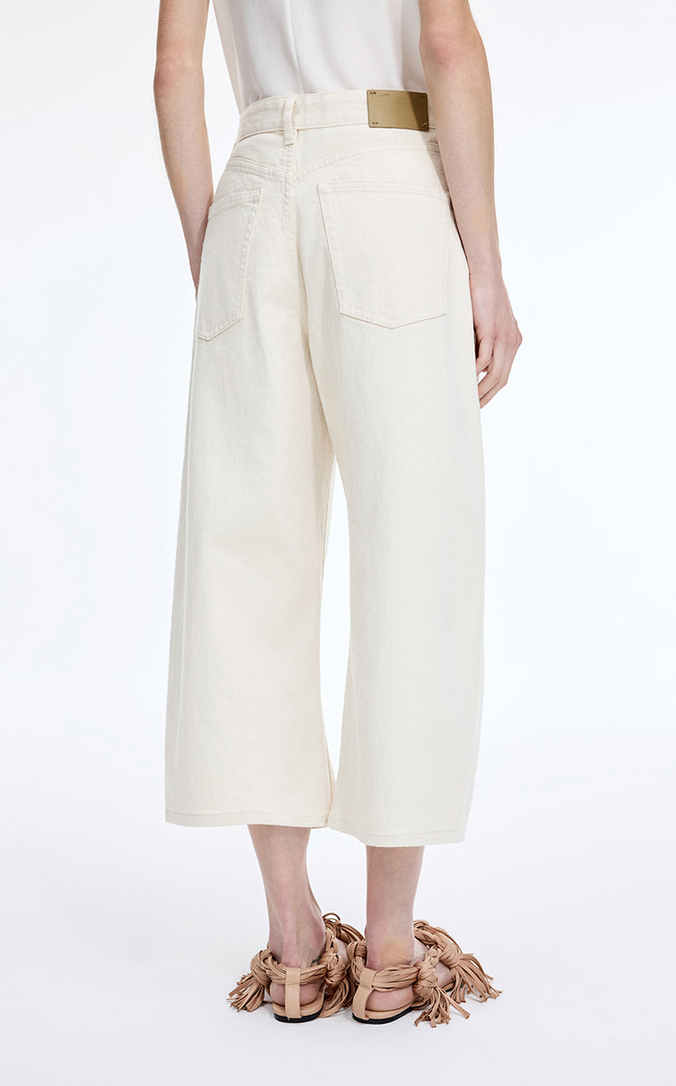 Pants / JNBY High-Waist Ankle-Length Banana Jeans