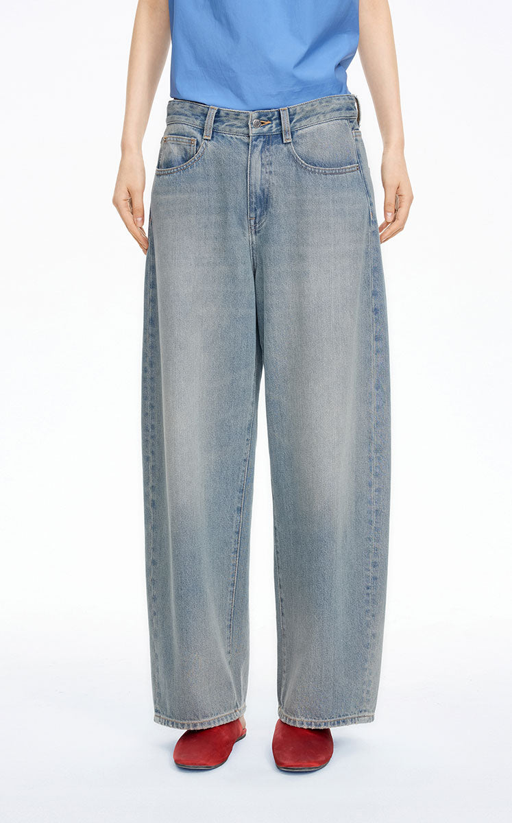 Pants / JNBY Kurabo Denim Banana Pants Blue