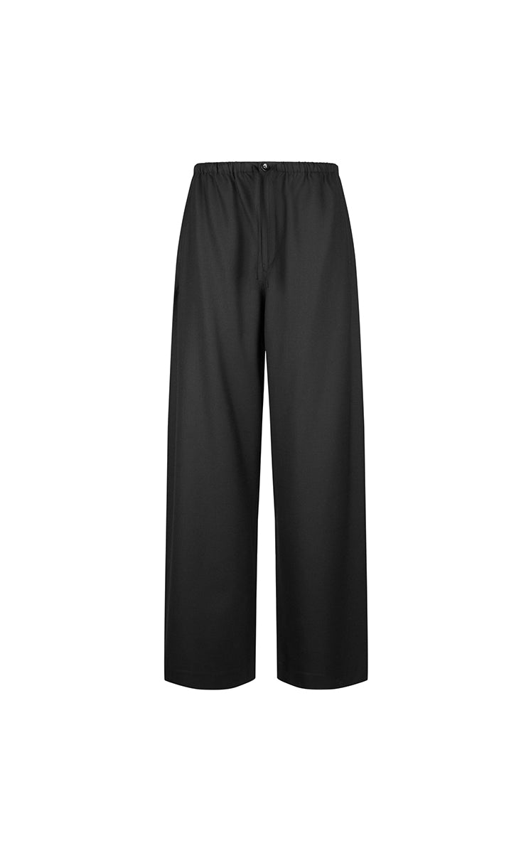 Pants / JNBY Loose Wool Blend Straight Long Pants
