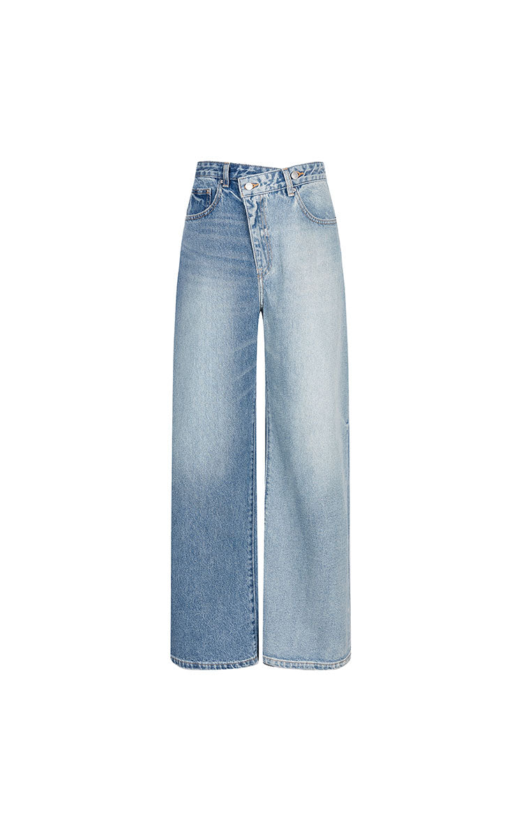 Pants / JNBY Offset Waist Flared Long Jeans