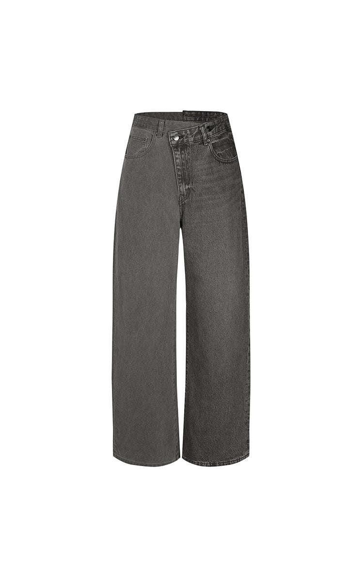 Pants / JNBY Offset Waist Flared Long Jeans