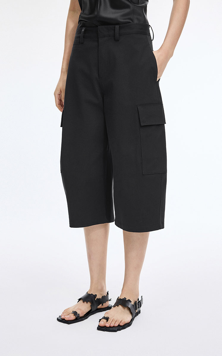 Pants / JNBY Relaxed Cargo Cropped Pants