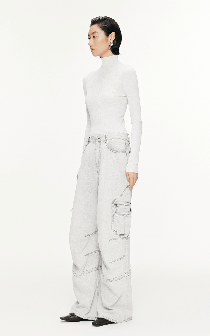 Pants / JNBY Relaxed Extra Long Cargo Jeans