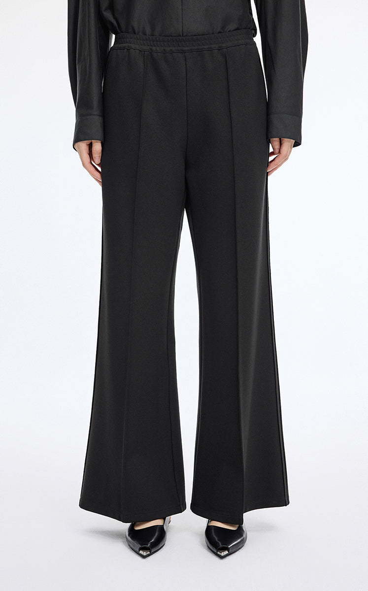 Pants / JNBY Relaxed Leg-Lengthening Flared Pants Black