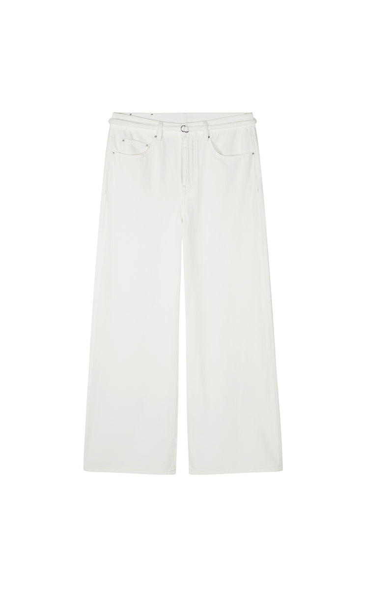 Pants / JNBY Relaxed Wide-Leg Cotton-Lyocell Blend Jeans