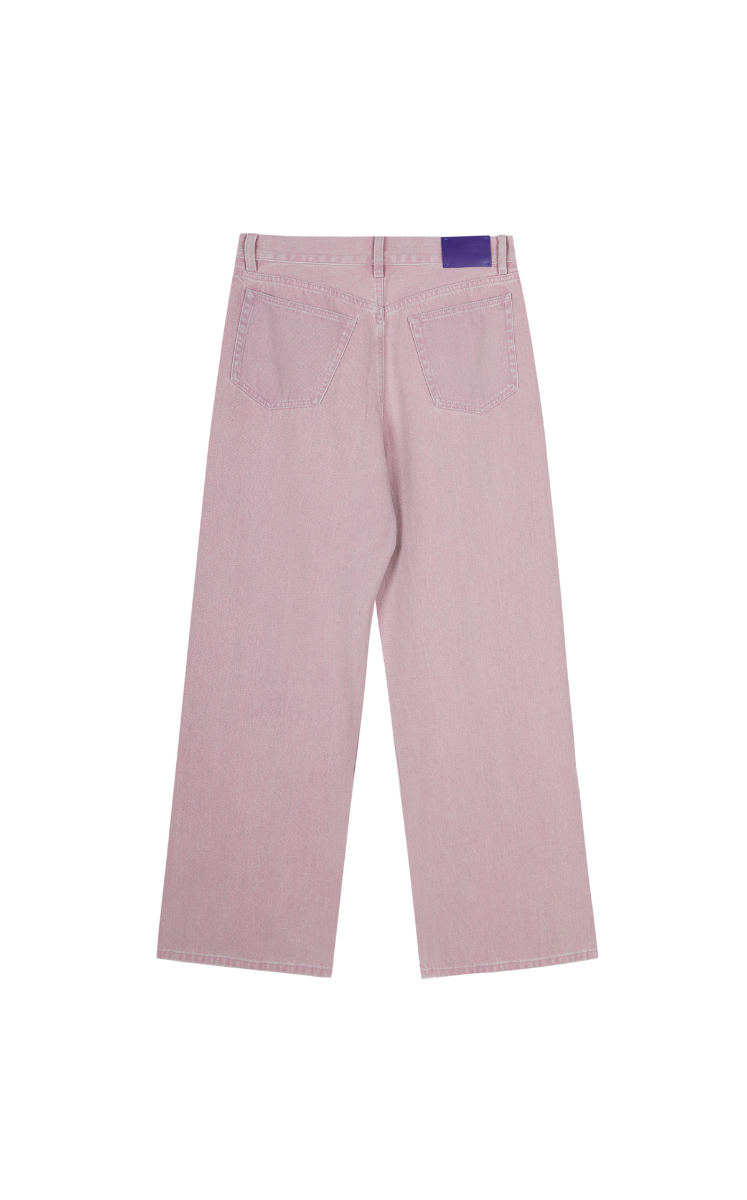 Pants / JNBY Straight-Leg Cuffed Denim Jeans