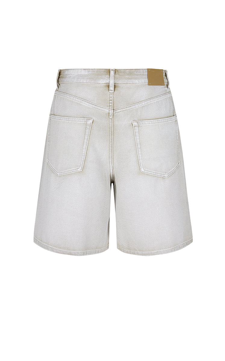 Pants / JNBY Straight-Leg Mid-Length Denim Pants