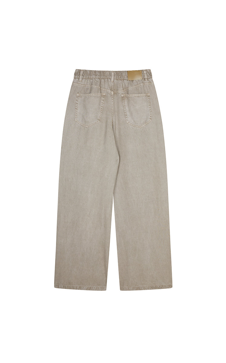 Pants / JNBY Wide-Leg Drawstring Lyocell Jeans