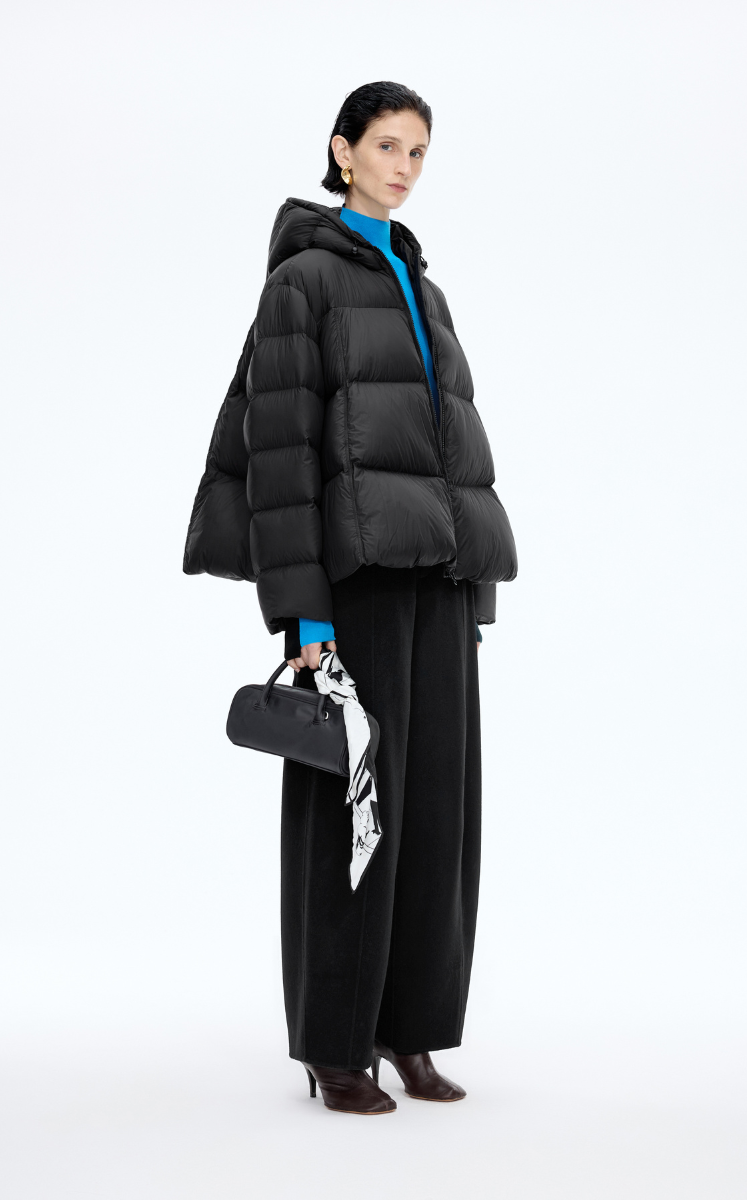 Pants / JNBY Wool-Blend Wide-Leg Trousers