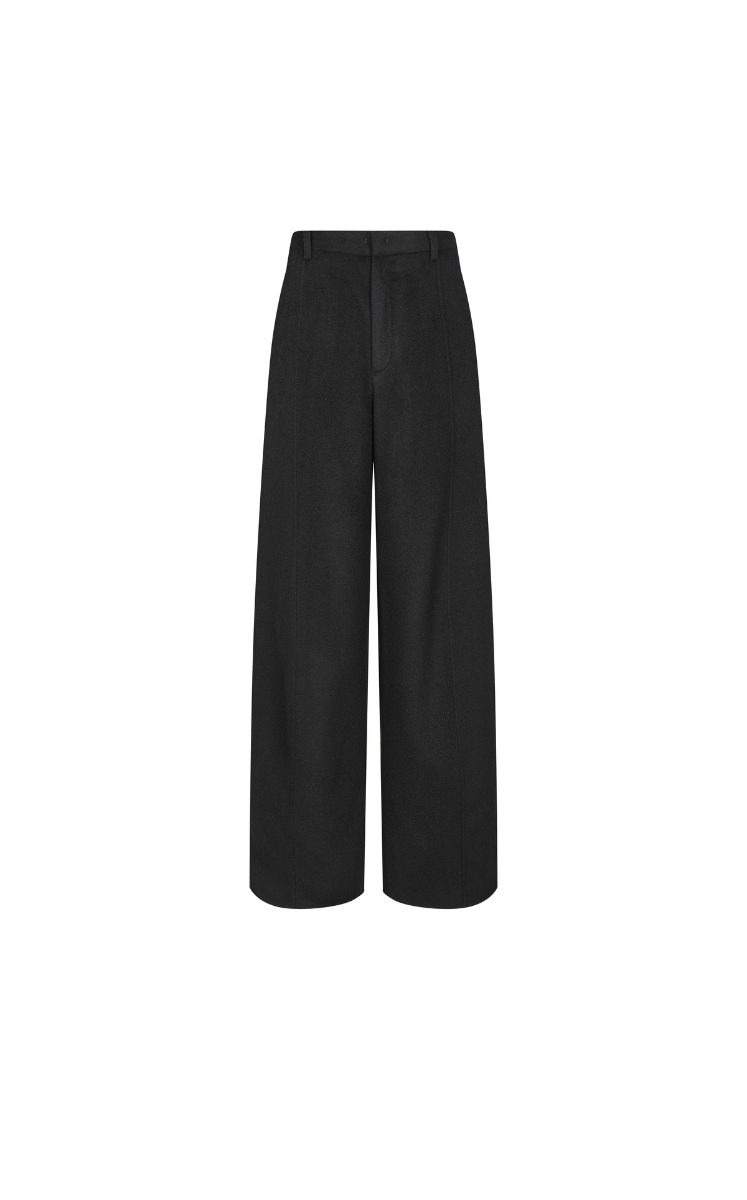 Pants / JNBY Wool-Blend Wide-Leg Trousers