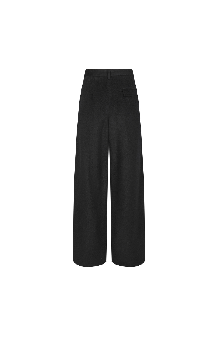 Pants / JNBY Wool-Blend Wide-Leg Trousers