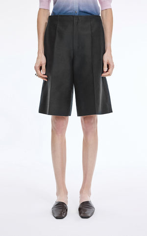 Pants / JNBY A-Line Twill Cropped Pants Black