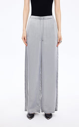 Pants / JNBY Cupro Jacquard Wide-Leg Pants