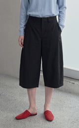 Pants / JNBY Linen-Blend Cropped Banana Pants
