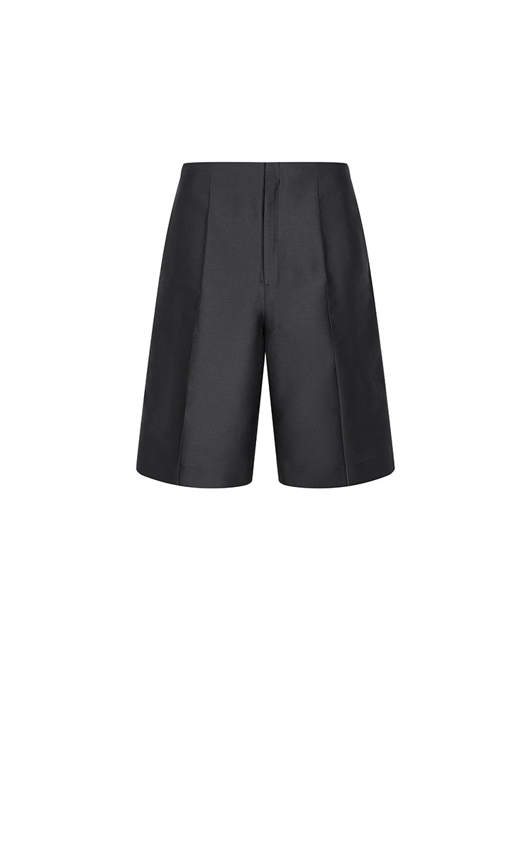 Pants / JNBY A-Line Twill Cropped Pants Black-2