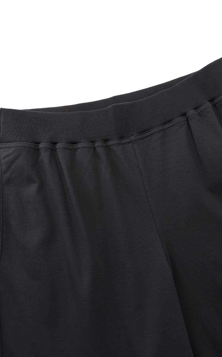 Pants / JNBY Cotton Merced Jogger Trousers Jet Black-1