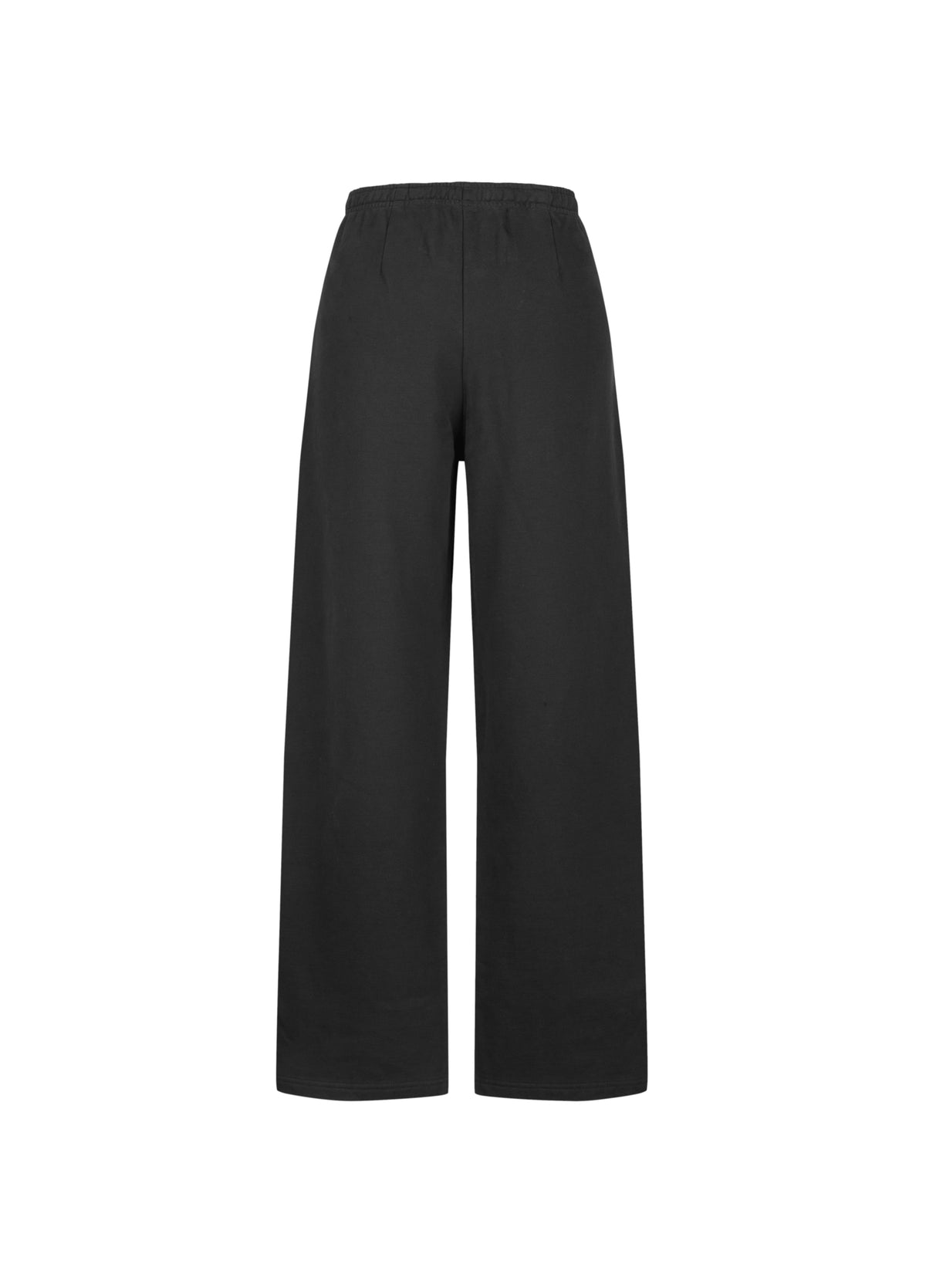 Pants / JNBY Cotton Straight-Leg Drawstring Trousers Black-1
