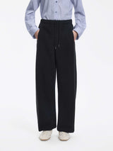 Pants / JNBY Fleece Banana Cut Drawstring Trousers