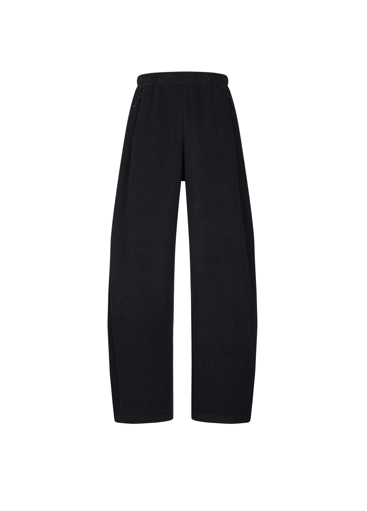 Pants / JNBY Fleece Banana Cut Drawstring Trousers Near Black-1