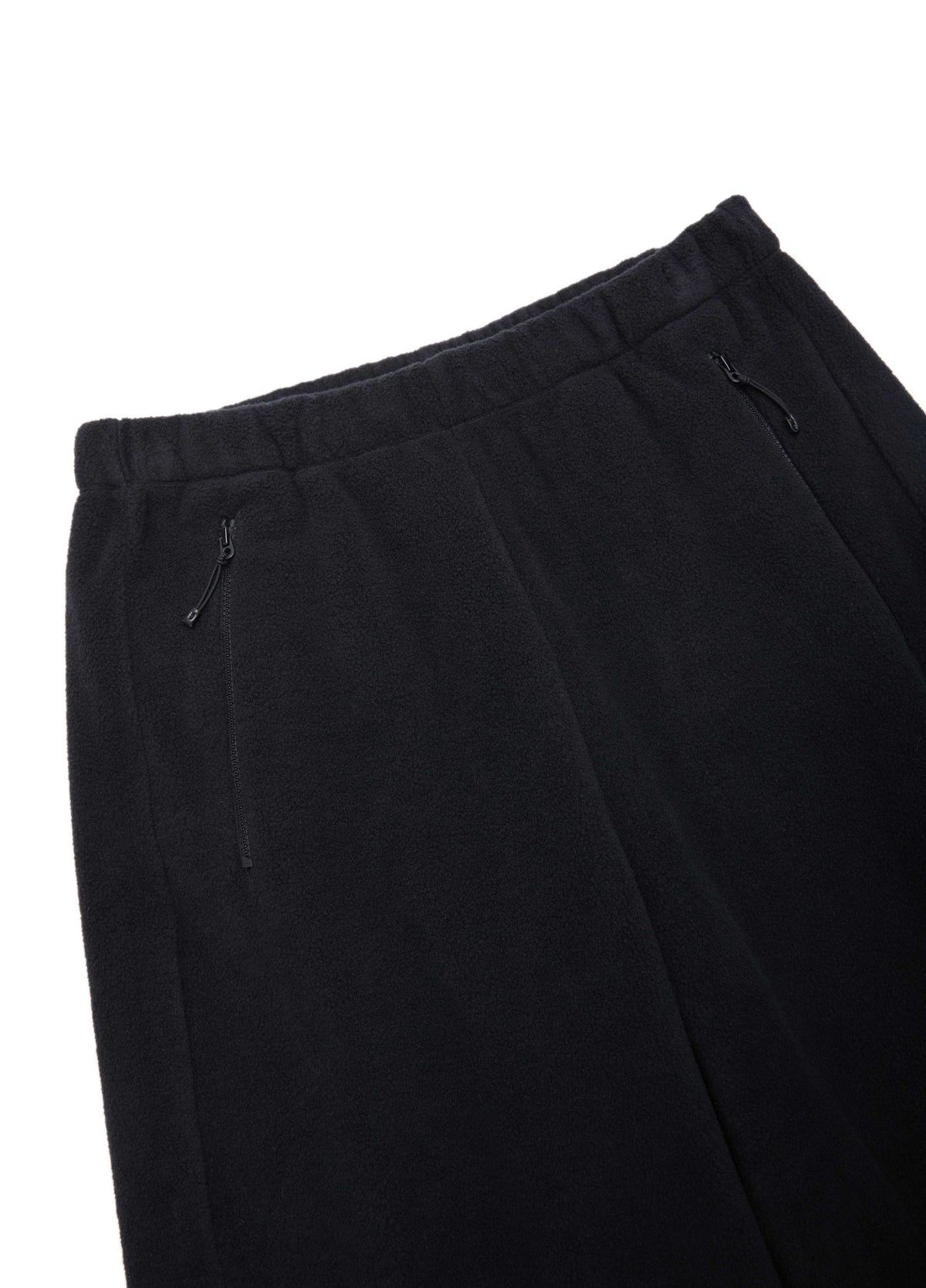 Pants / JNBY Fleece Banana Cut Drawstring Trousers Near Black-1