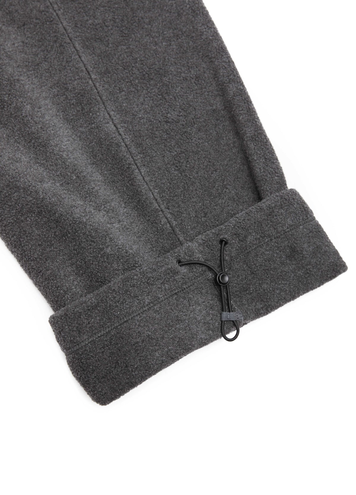 Pants / JNBY Fleece Banana Cut Drawstring Trousers Dark Heather Grey-2