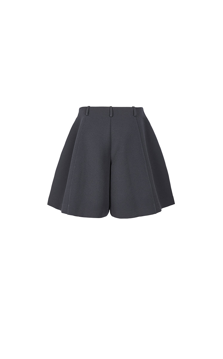 Pants / JNBY Linen-Blend Cropped Banana Pants Black-1