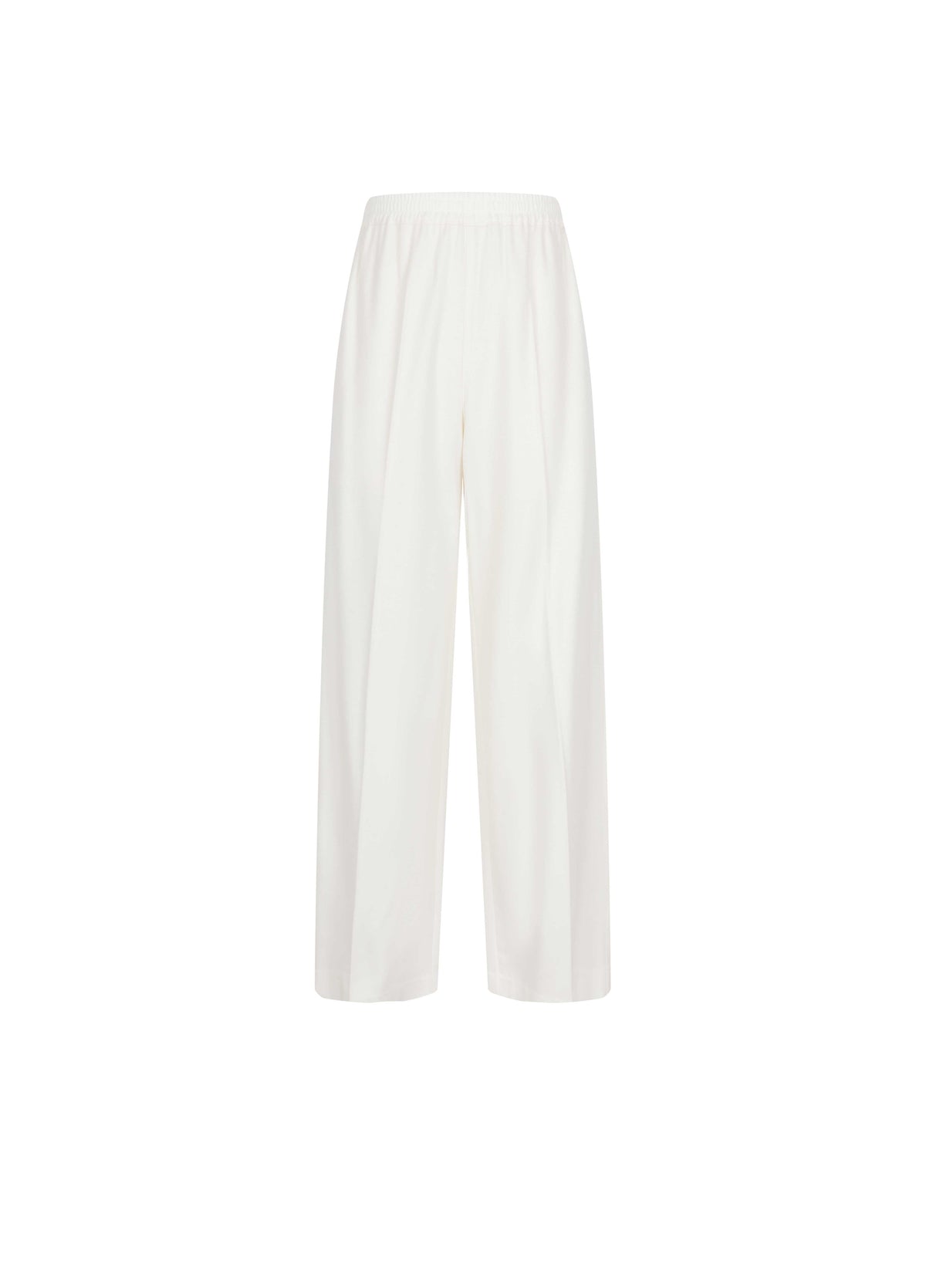 Pants / JNBY Wool Cashmere Flare Trousers White-2